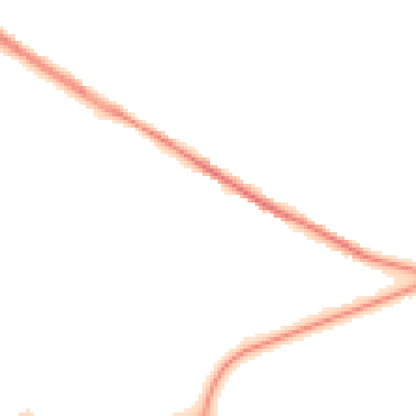 Night-time road noise heatmap for TS24 0UL