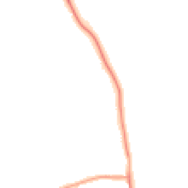 Night-time road noise heatmap for TS25 1AD