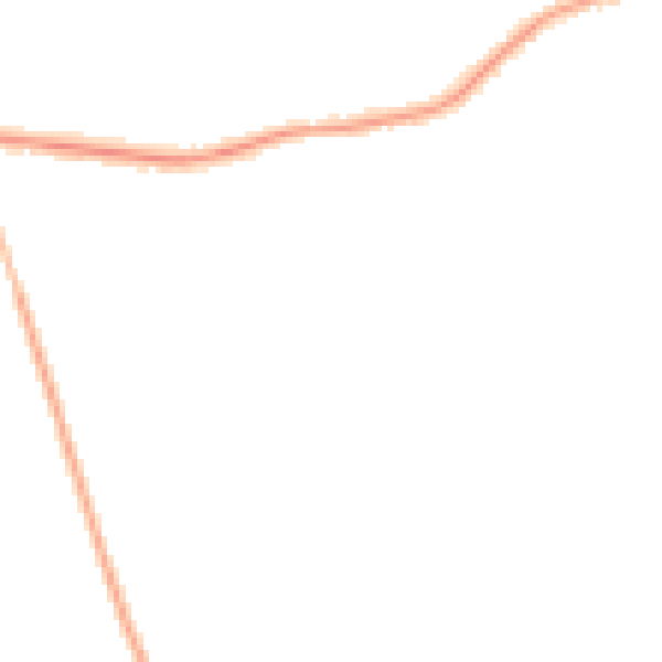 Night-time road noise heatmap for TS25 2AQ