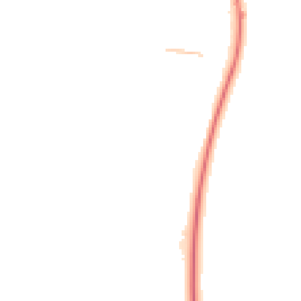 Night-time road noise heatmap for TS25 2DW