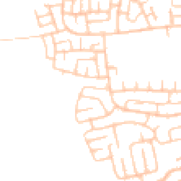 Daytime road noise heatmap for TS25 2LL