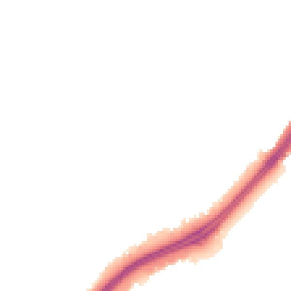 Night-time road noise heatmap for TS25 2LT
