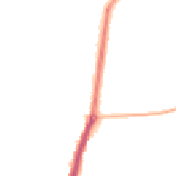 Night-time road noise heatmap for TS25 3BX