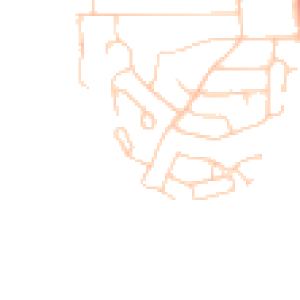 Daytime road noise heatmap for TS26 0AL