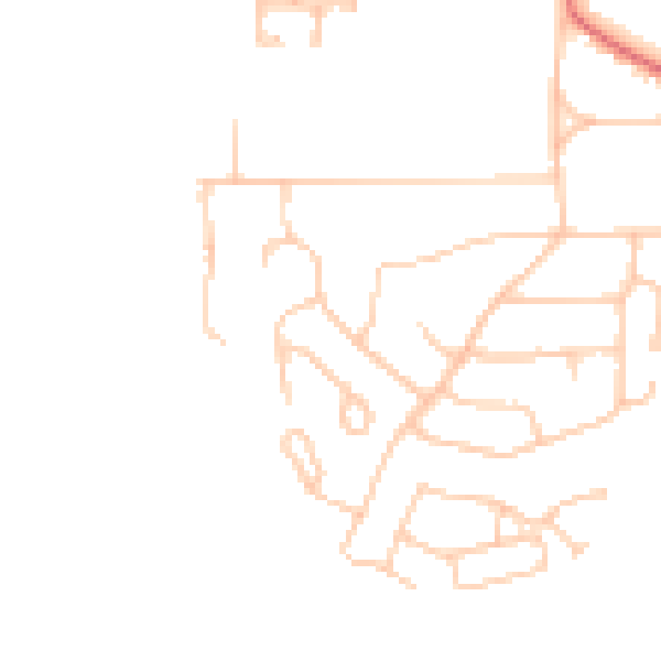 Daytime road noise heatmap for TS26 0AR