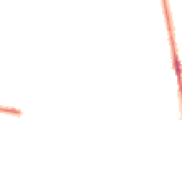 Night-time road noise heatmap for TS26 0HR