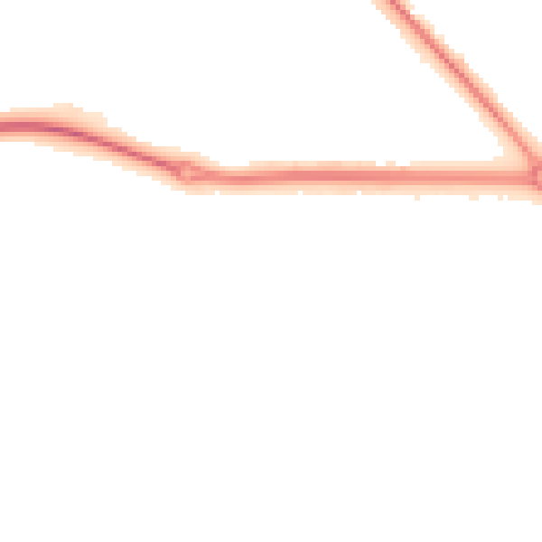 Night-time road noise heatmap for TS26 0QS