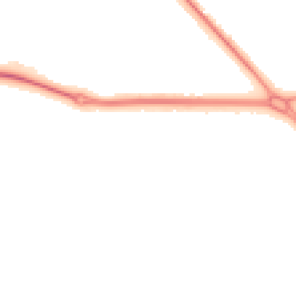 Night-time road noise heatmap for TS26 0QX