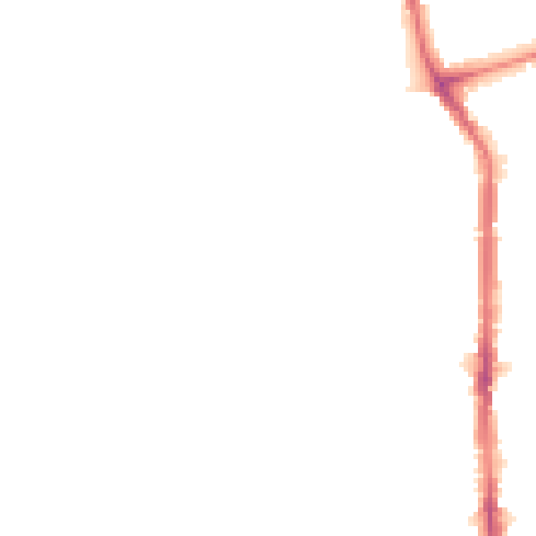 Night-time road noise heatmap for TS26 8HA