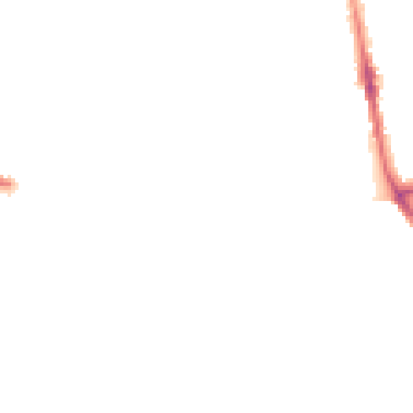 Night-time road noise heatmap for TS26 8QW