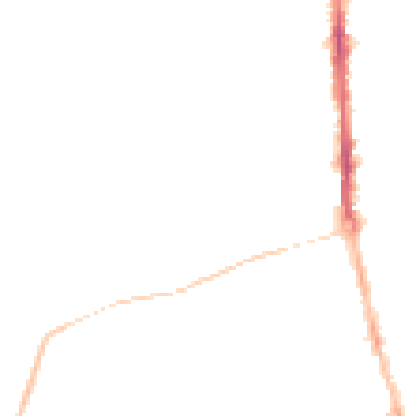 Night-time road noise heatmap for TS26 9BD