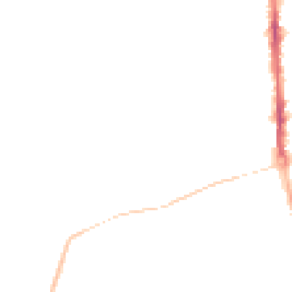 Night-time road noise heatmap for TS26 9BP