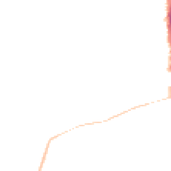 Night-time road noise heatmap for TS26 9BS