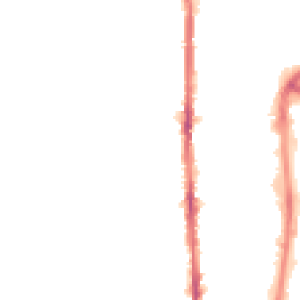 Night-time road noise heatmap for TS26 9HA