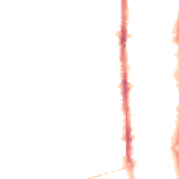 Night-time road noise heatmap for TS26 9HS