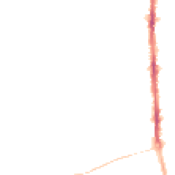 Night-time road noise heatmap for TS26 9JG