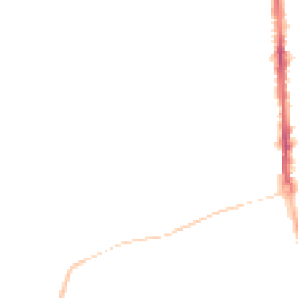 Night-time road noise heatmap for TS26 9JS