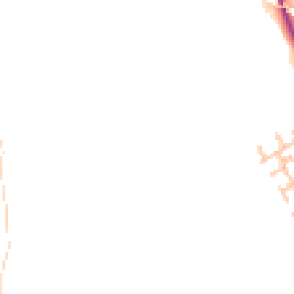 Daytime road noise heatmap for TS27 3AE