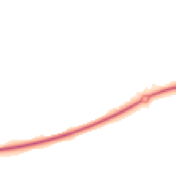 Night-time road noise heatmap for TS27 3AN