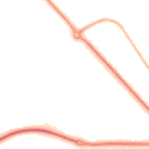 Night-time road noise heatmap for TS27 3BF