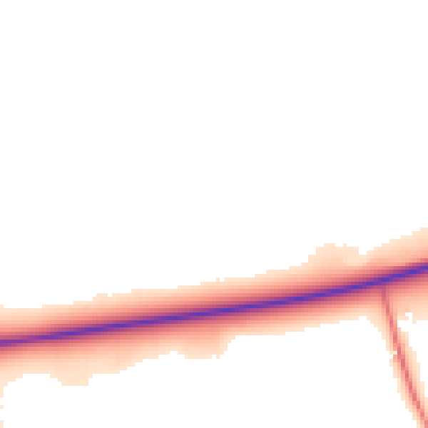Daytime road noise heatmap for TS27 3BQ