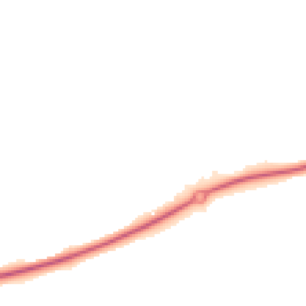 Night-time road noise heatmap for TS27 3BS