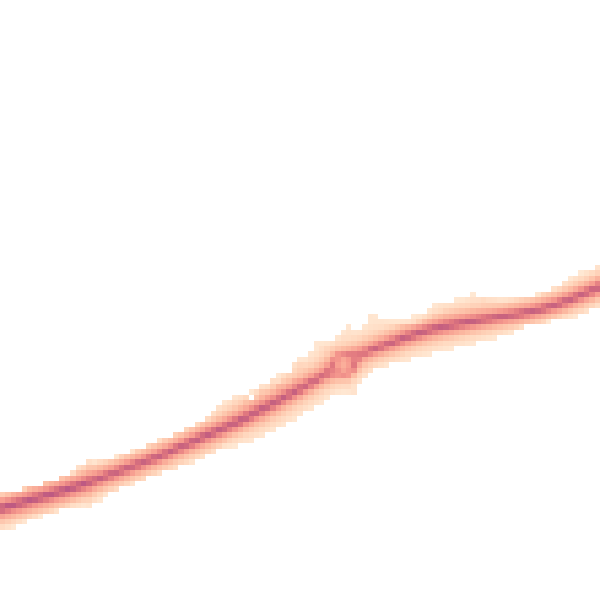 Night-time road noise heatmap for TS27 3BT