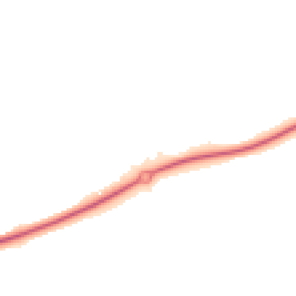Night-time road noise heatmap for TS27 3DA