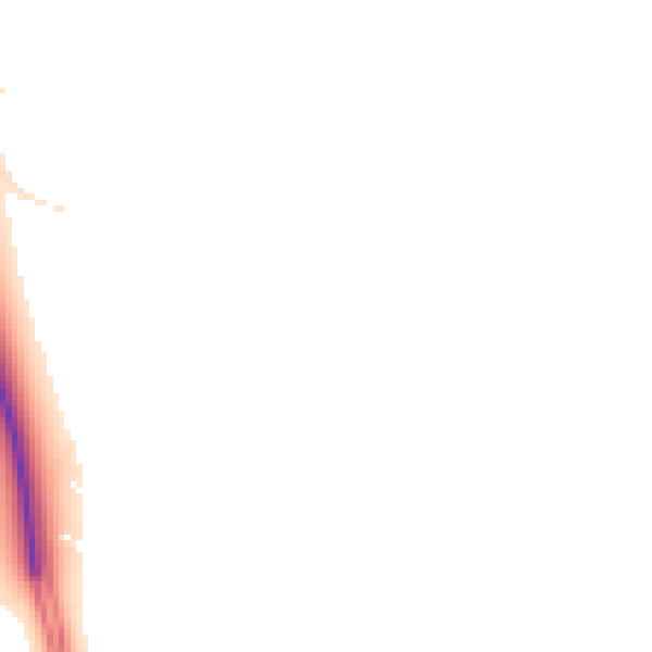 Night-time road noise heatmap for TS27 3ED