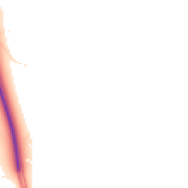 Night-time road noise heatmap for TS27 3EE
