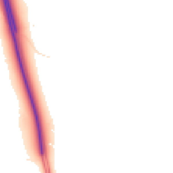 Night-time road noise heatmap for TS27 3EG