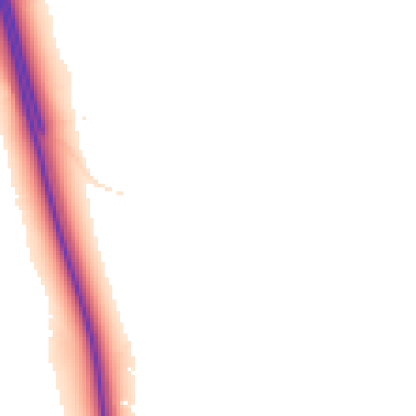Night-time road noise heatmap for TS27 3EH