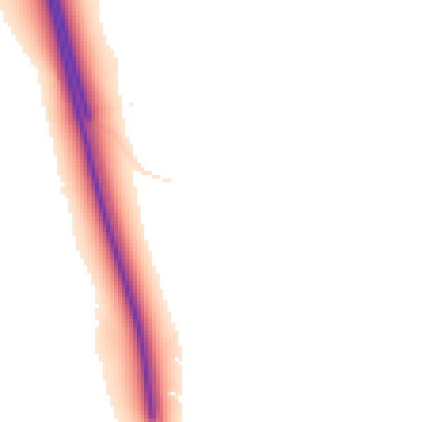 Night-time road noise heatmap for TS27 3EQ