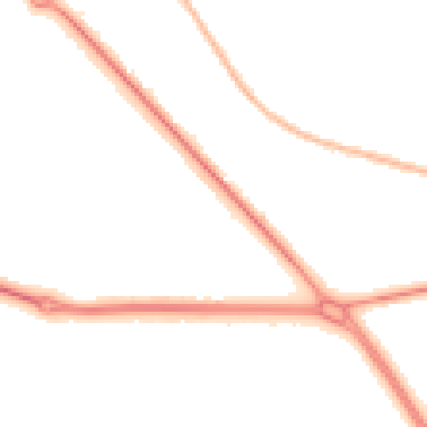 Night-time road noise heatmap for TS27 3PA