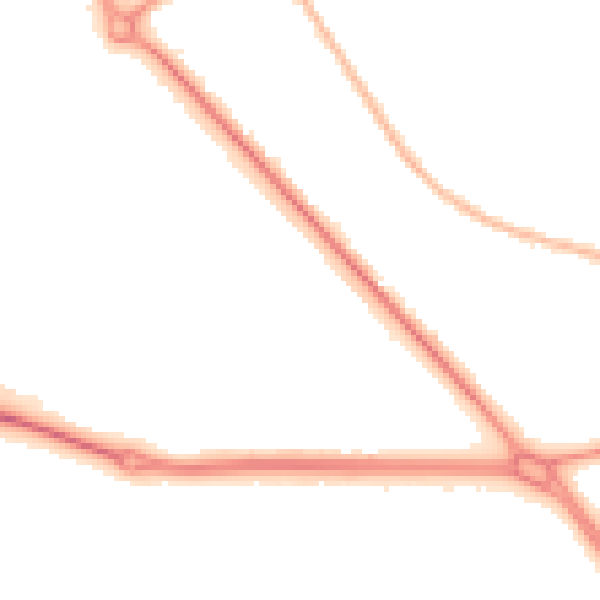 Night-time road noise heatmap for TS27 3PF