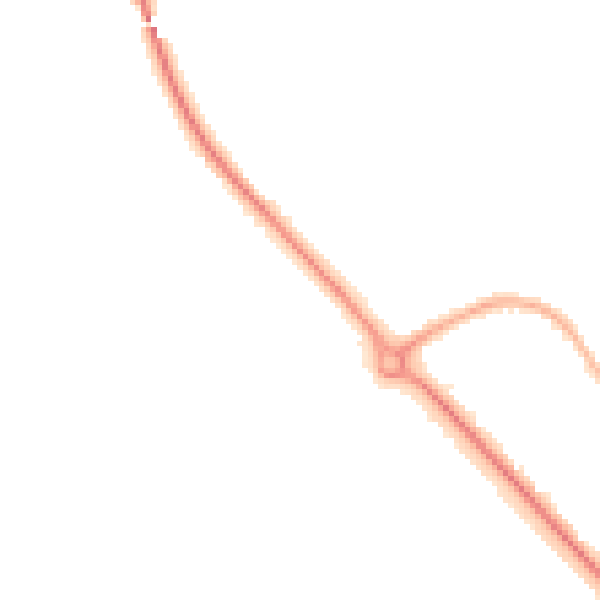 Night-time road noise heatmap for TS27 3QH