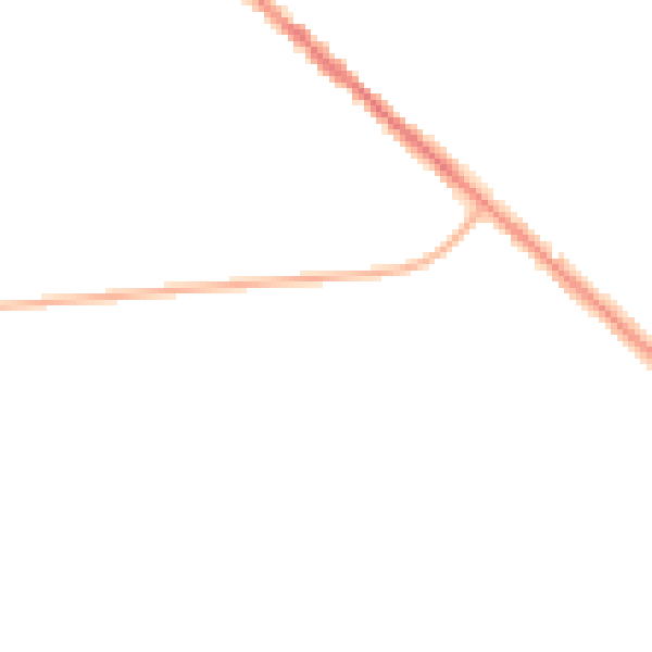 Night-time road noise heatmap for TS27 4DN