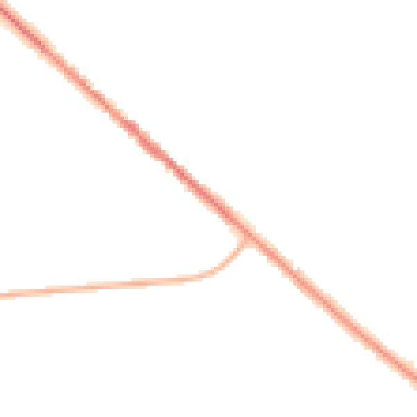Night-time road noise heatmap for TS27 4HQ