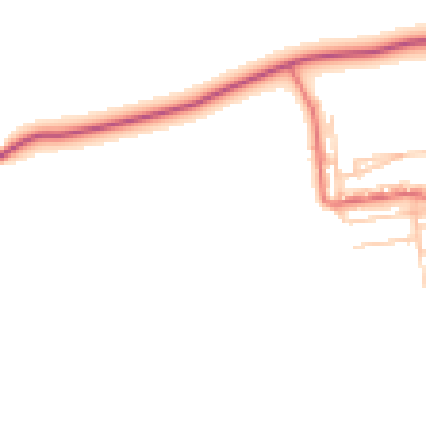 Daytime road noise heatmap for TS27 4PF