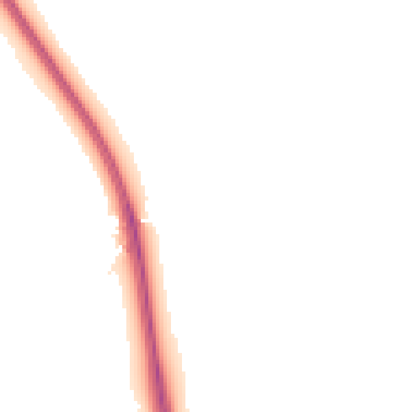 Night-time road noise heatmap for TS27 4RB