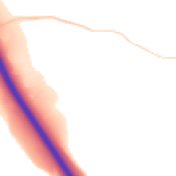Daytime road noise heatmap for TS27 4RE