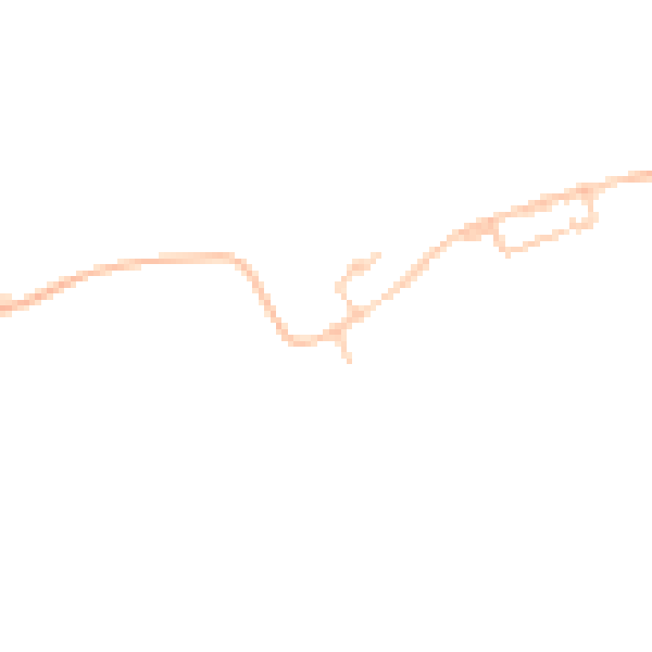 Daytime road noise heatmap for TS27 4RS