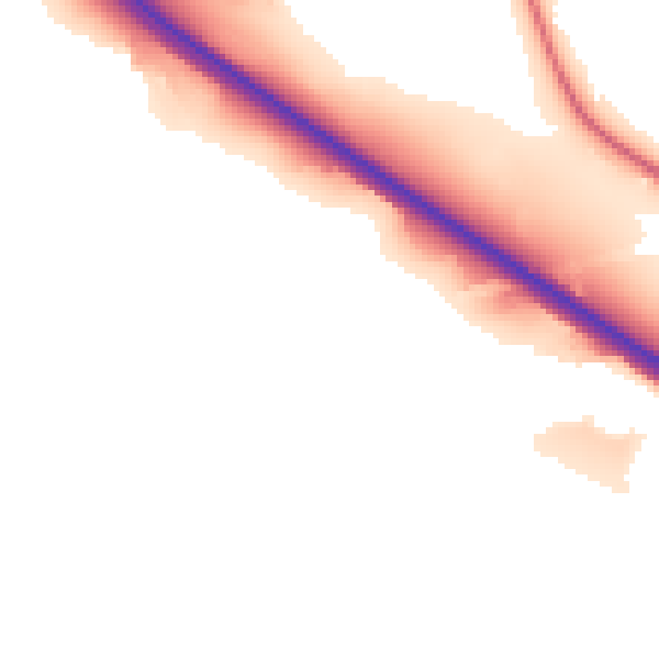 Daytime road noise heatmap for TS27 4ST