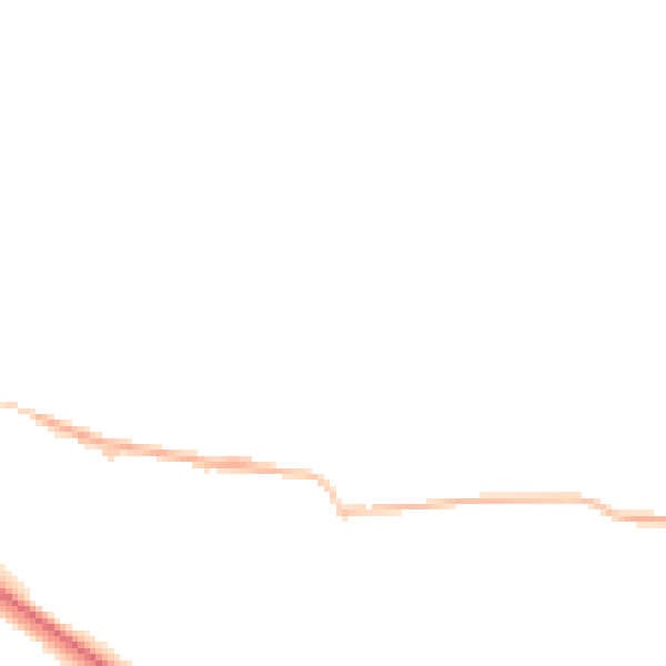 Night-time road noise heatmap for TS27 4TG