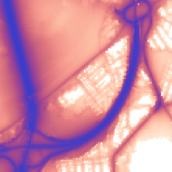 Daytime road noise heatmap for TS5 4AL