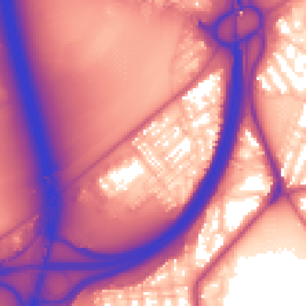 Daytime road noise heatmap for TS5 4AS