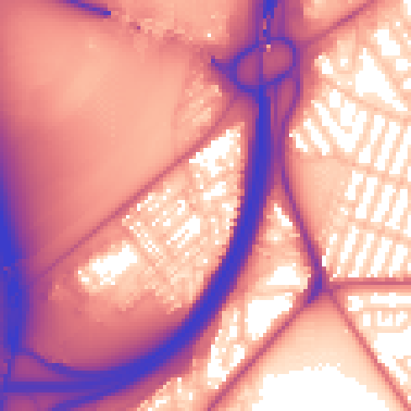 Daytime road noise heatmap for TS5 4BW