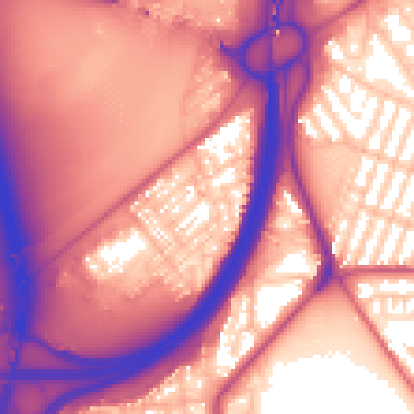 Daytime road noise heatmap for TS5 4DH