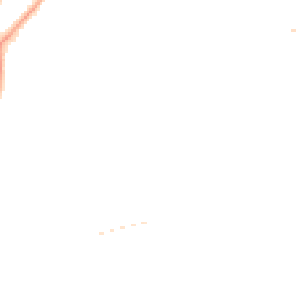 Night-time road noise heatmap for TS5 5AJ