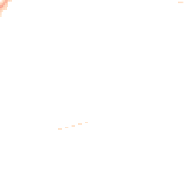 Night-time road noise heatmap for TS5 5DR